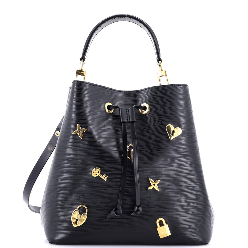 Louis Vuitton Neonoe Handbag Love Lock