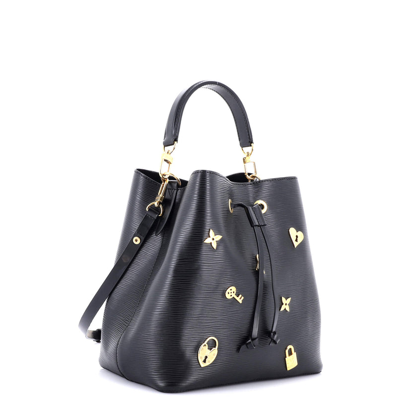 Louis Vuitton Neonoe Handbag Love Lock