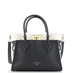 Louis Vuitton On My Side Tote Leather