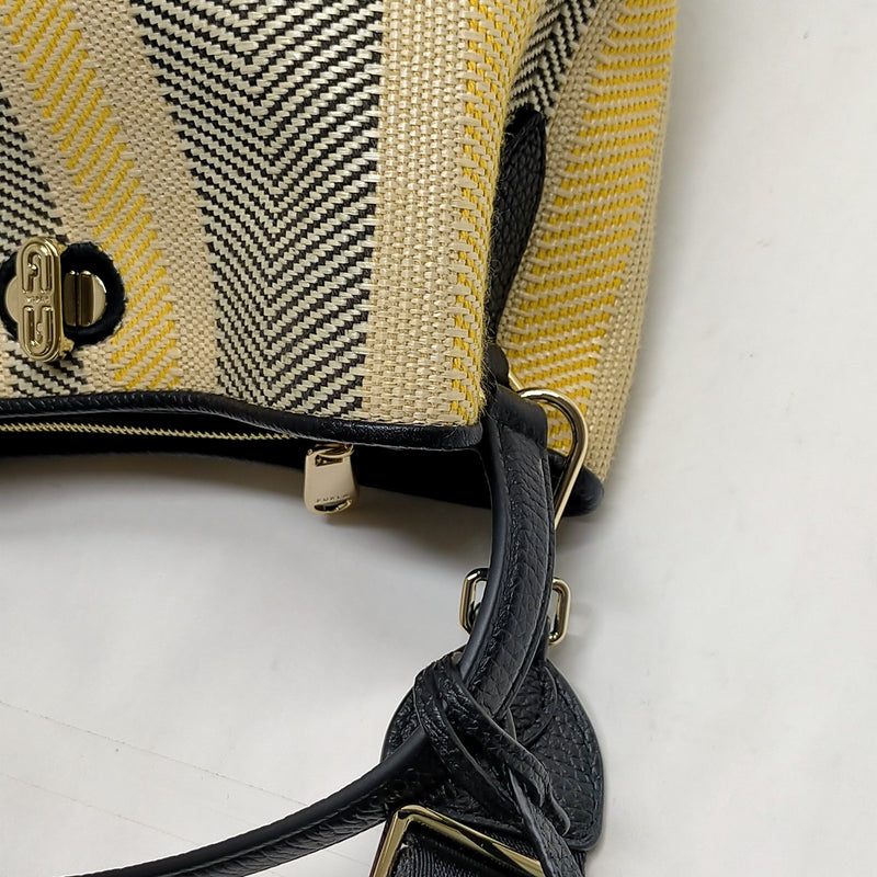 Furla Tote Bag Beige Rafia