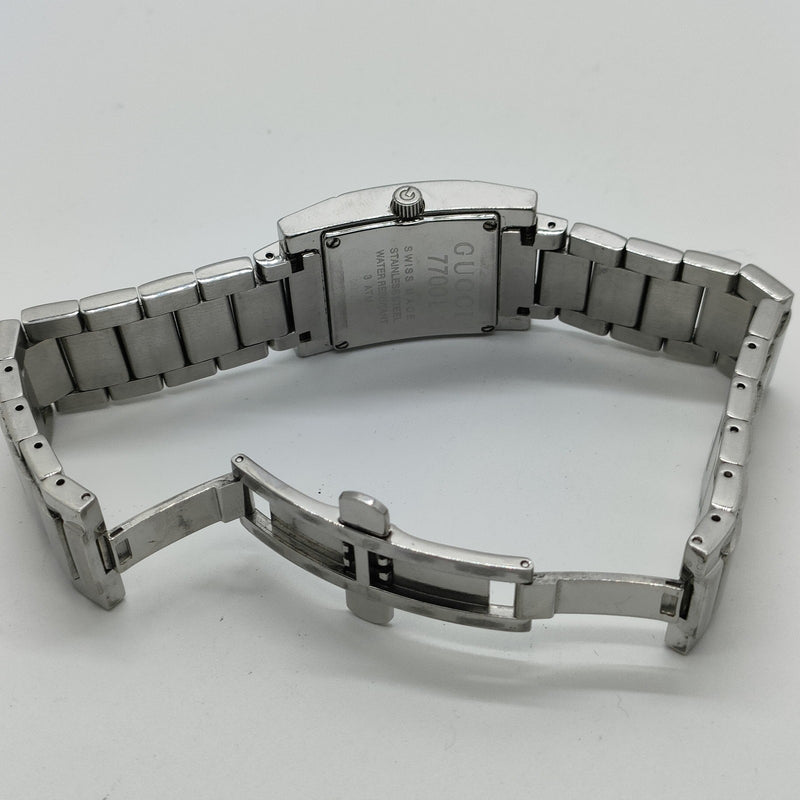 Gucci Watch 24Mm Women's Whites X Silver