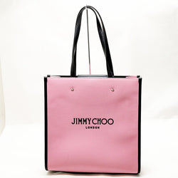 Jimmy Choo Tote Bag Pink Leather