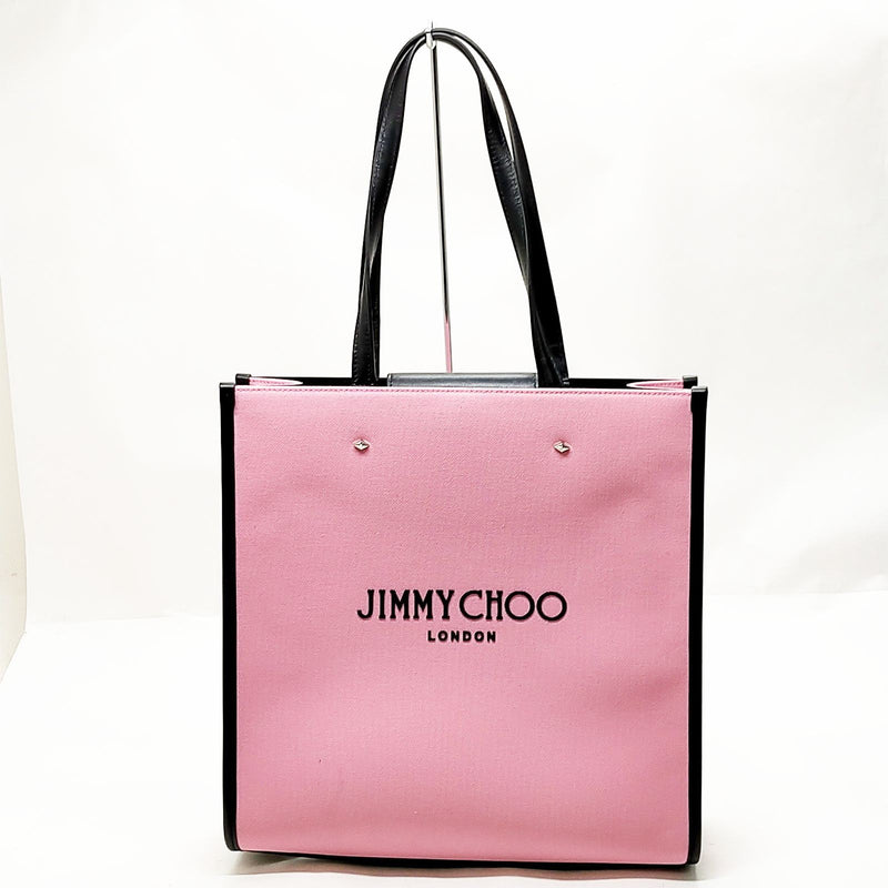 Jimmy Choo Tote Bag Pink Leather
