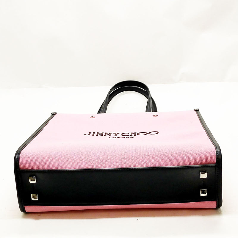 Jimmy Choo Tote Bag Pink Leather