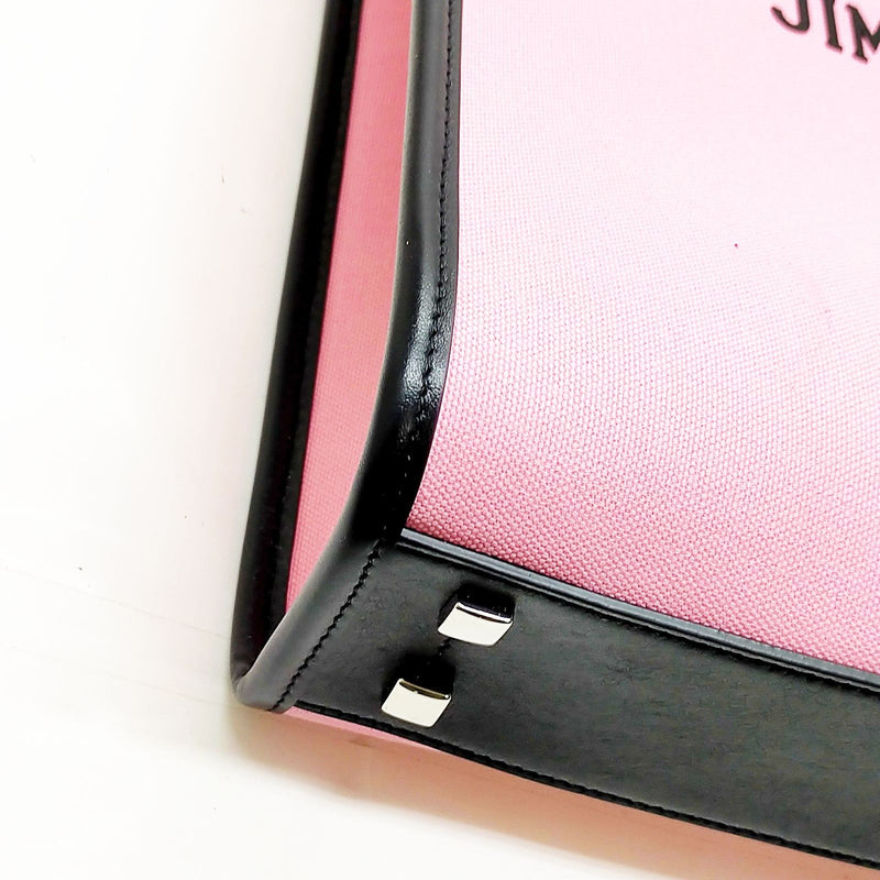Jimmy Choo Tote Bag Pink Leather