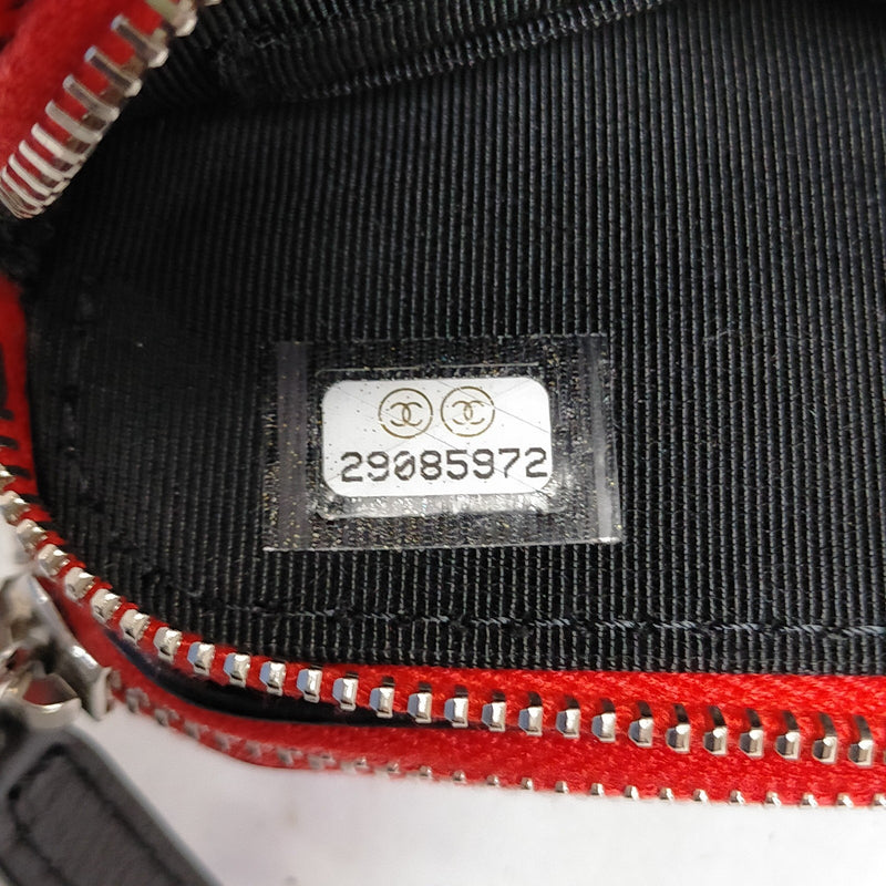Chanel Shoulder Bag Red Enamel