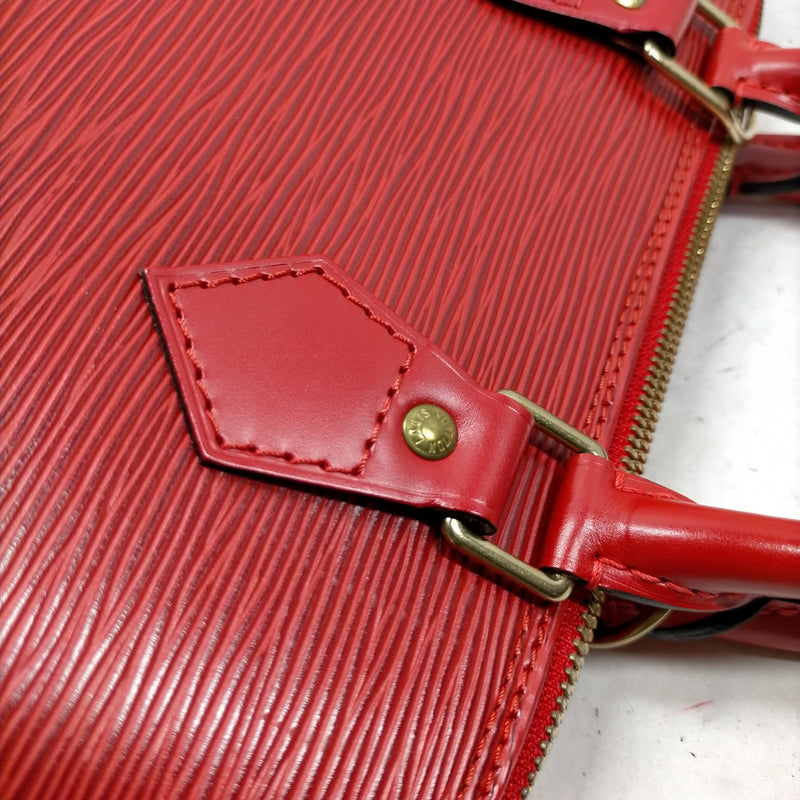 Louis Vuitton Lv Hand Bag Alma Red Epi