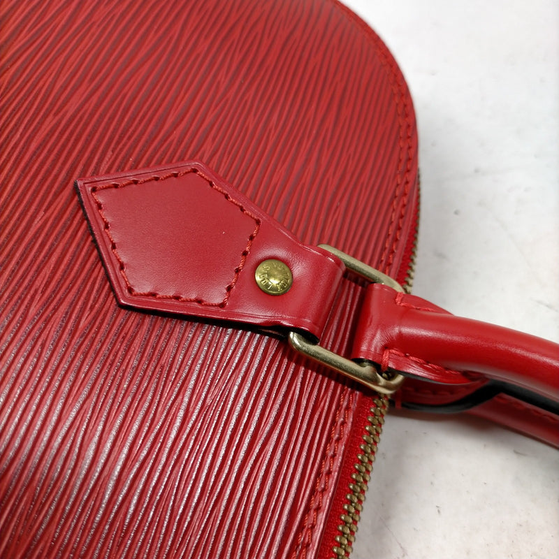 Louis Vuitton Lv Hand Bag Alma Red Epi