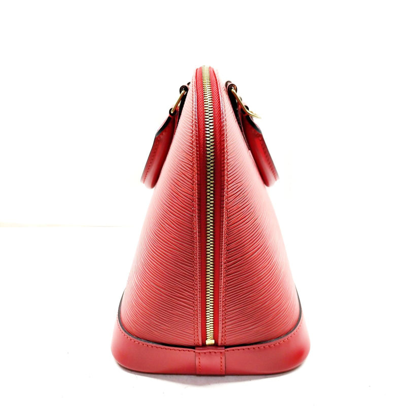 Louis Vuitton Lv Hand Bag Alma Red Epi