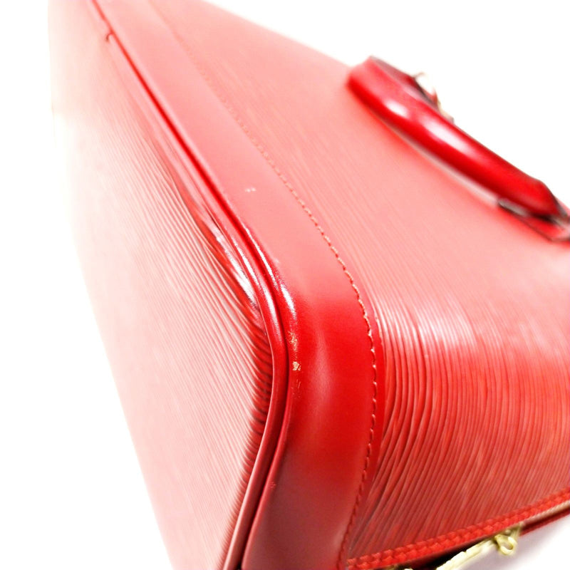Louis Vuitton Lv Hand Bag Alma Red Epi