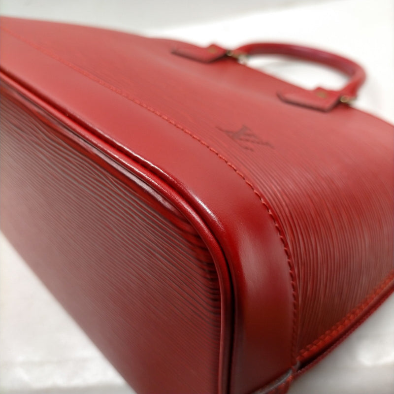 Louis Vuitton Lv Hand Bag Alma Red Epi