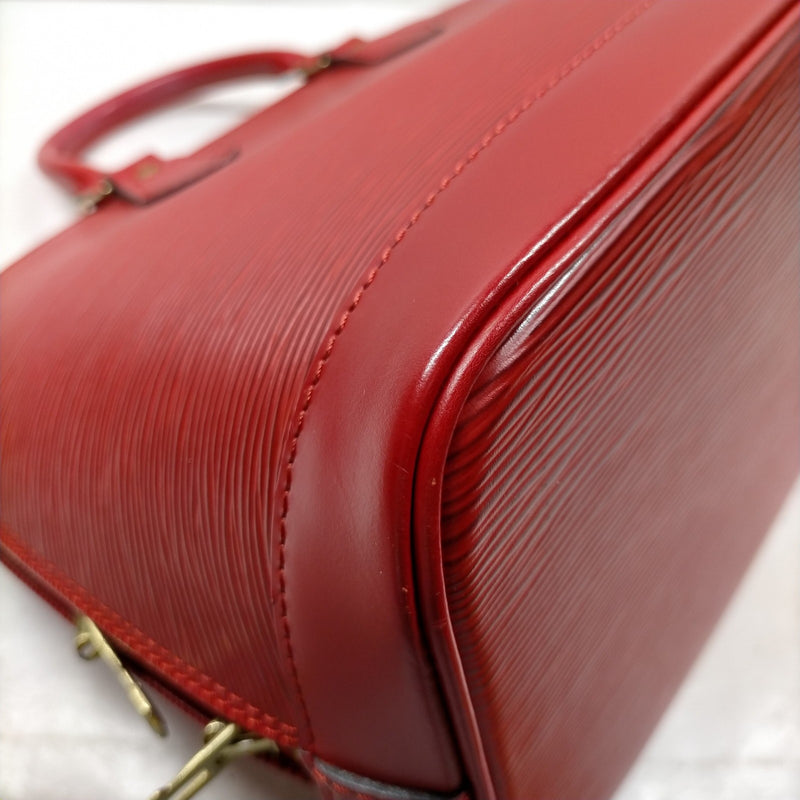 Louis Vuitton Lv Hand Bag Alma Red Epi