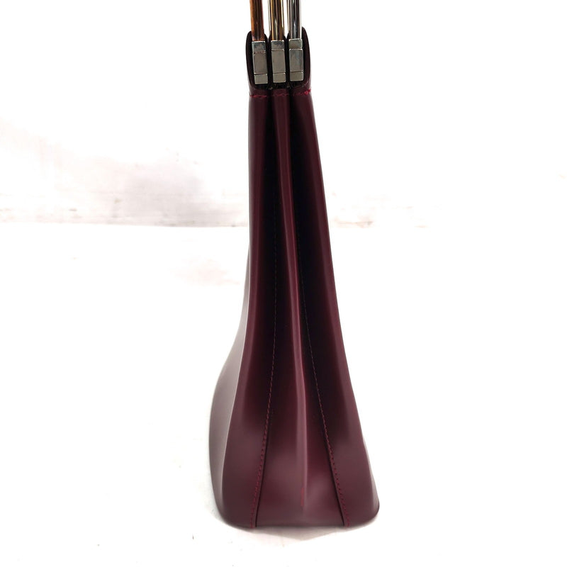 Cartier Hand Bag Bordeaux Leather