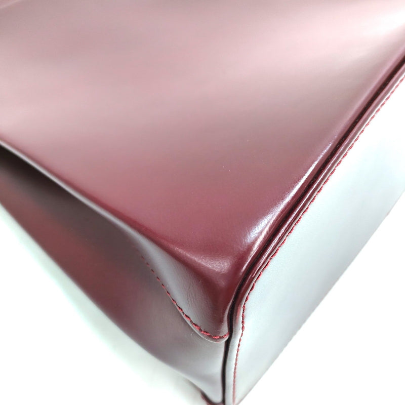 Cartier Hand Bag Bordeaux Leather