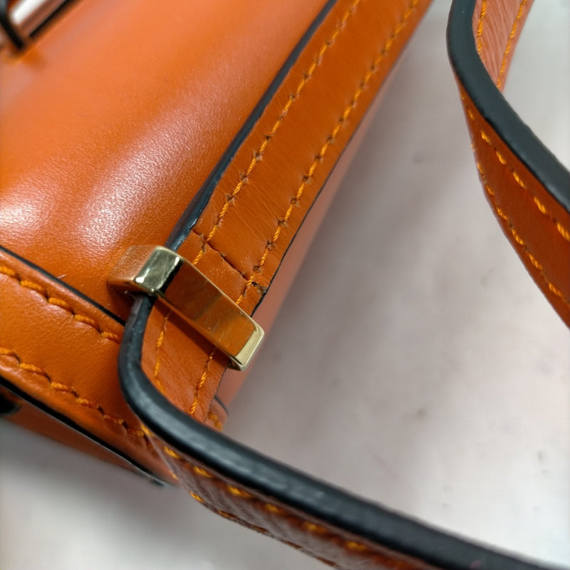 Loewe Shoulder Bag Orange Leather