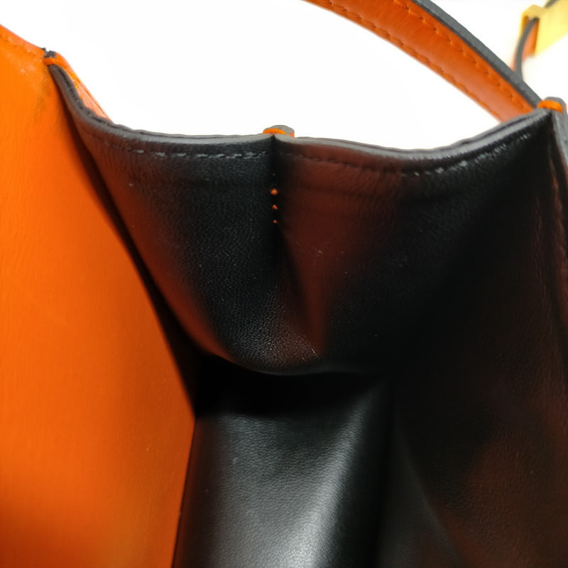 Loewe Shoulder Bag Orange Leather