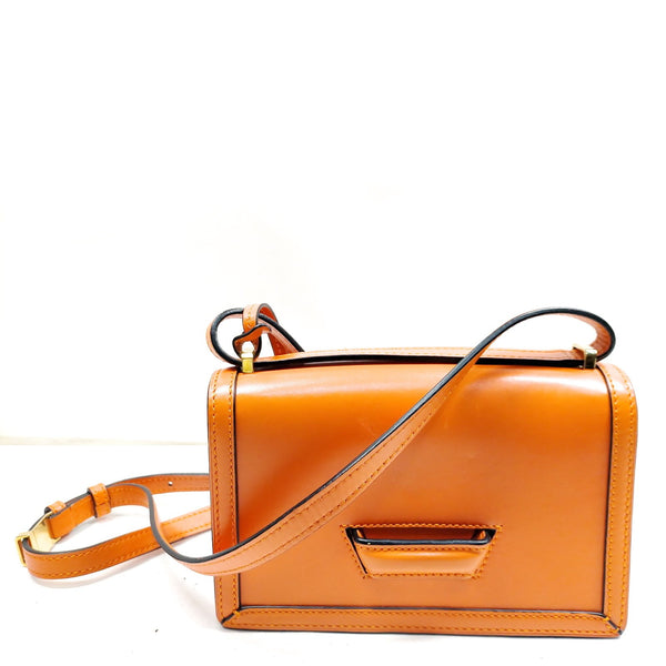 Loewe Shoulder Bag Orange Leather