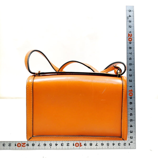 Loewe Shoulder Bag Orange Leather