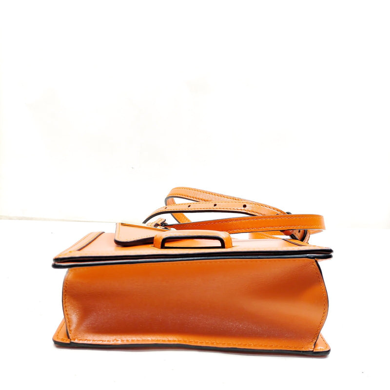 Loewe Shoulder Bag Orange Leather