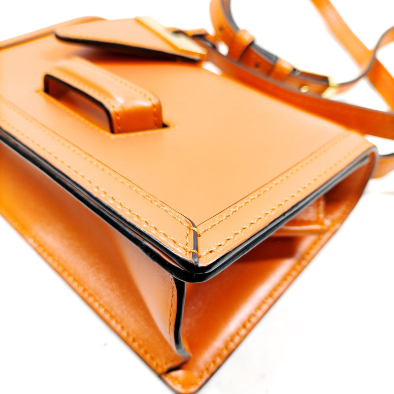 Loewe Shoulder Bag Orange Leather
