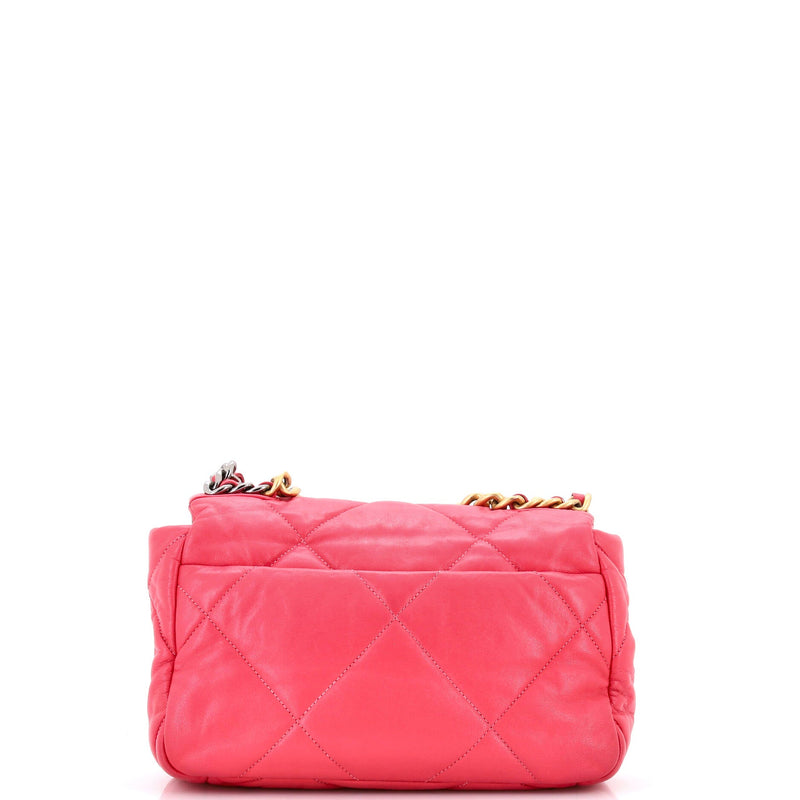 Chanel 19 Flap Bag Quilted Leather