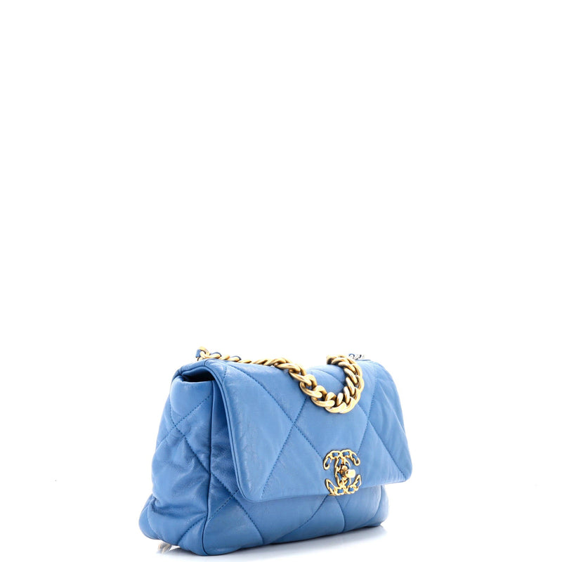 Chanel 19 Flap Bag Quilted Leather