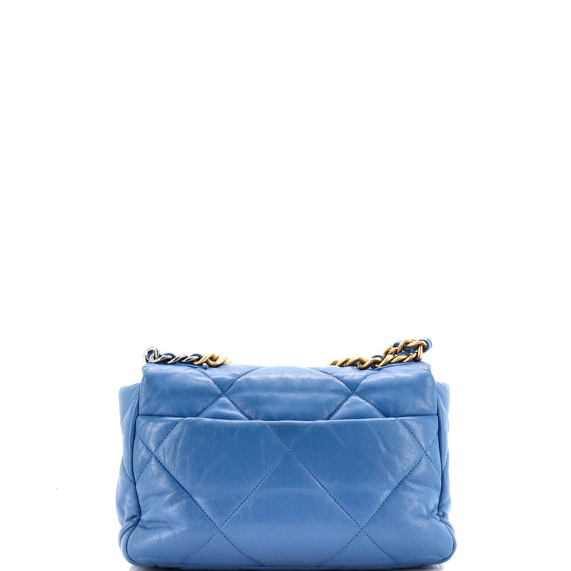Chanel 19 Flap Bag Quilted Leather
