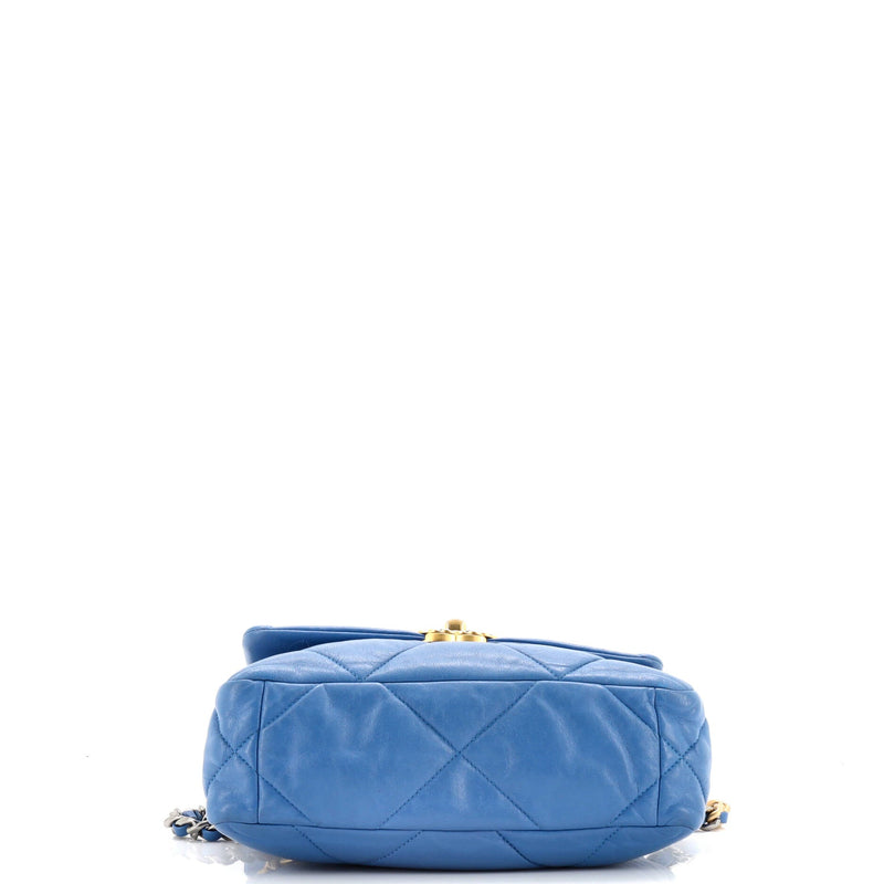 Chanel 19 Flap Bag Quilted Leather