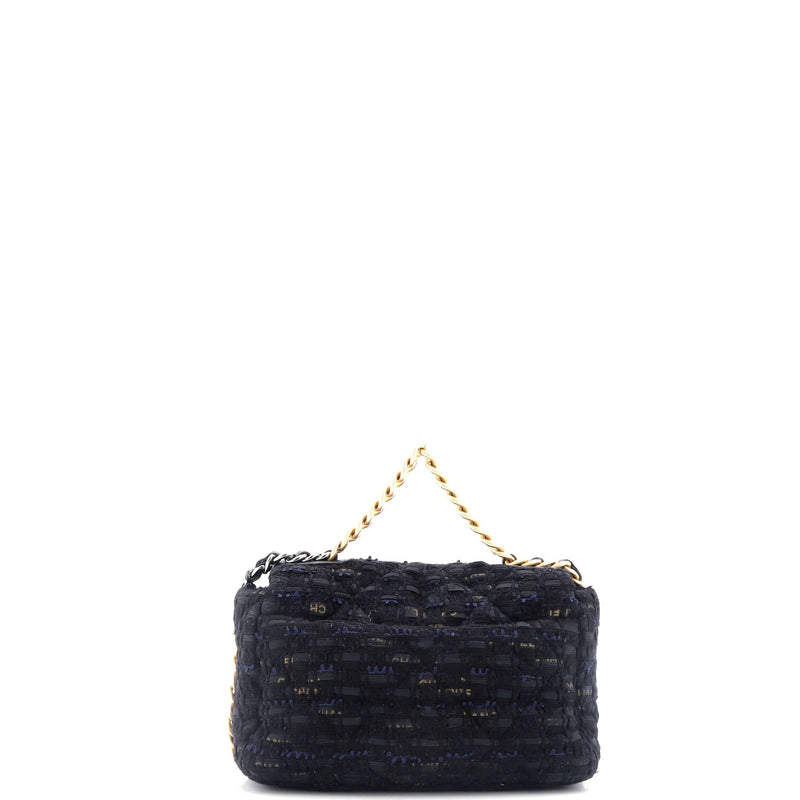 Chanel 19 Flap Bag Quilted Tweed And