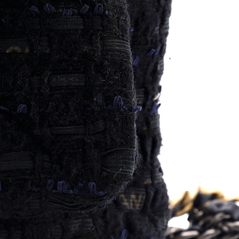 Chanel 19 Flap Bag Quilted Tweed And