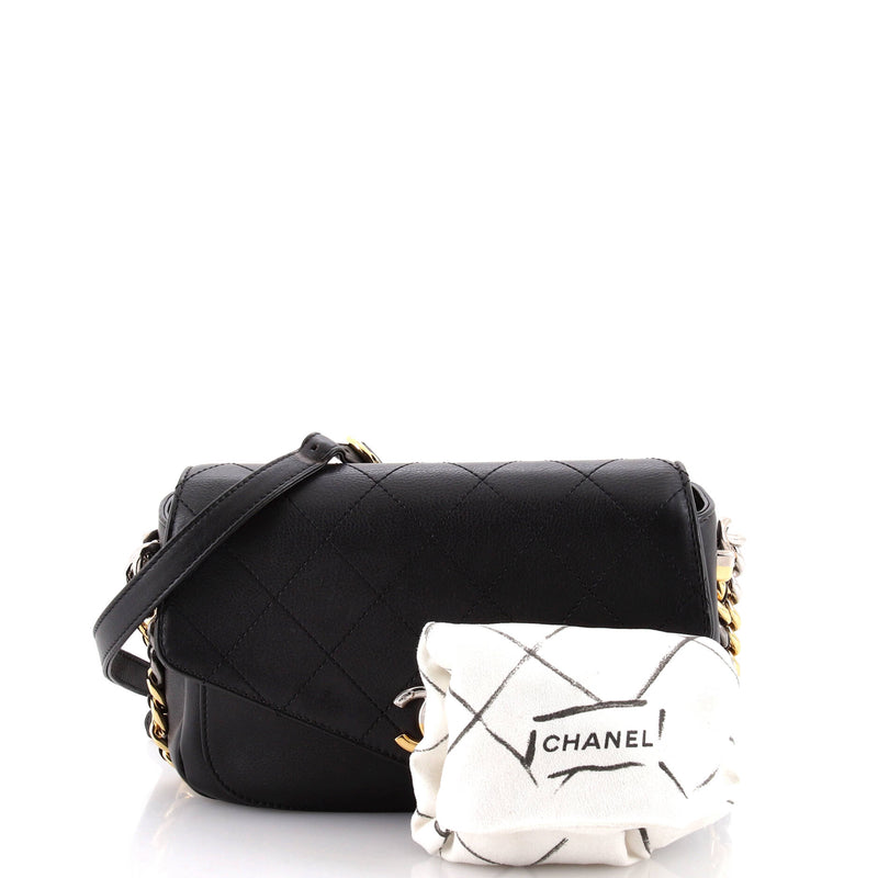 Chanel Two Tone Envelope Flap Bag