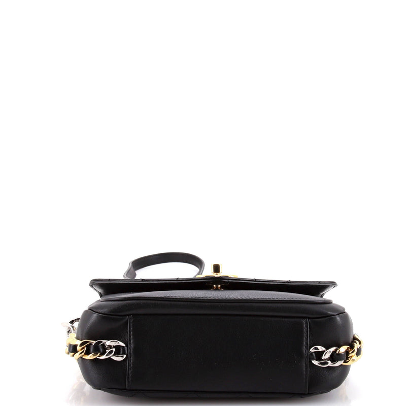 Chanel Two Tone Envelope Flap Bag