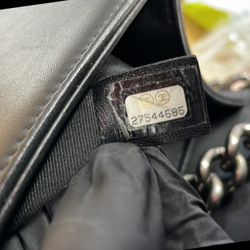 Chanel Boy Flap Bag Quilted Lambskin Old
