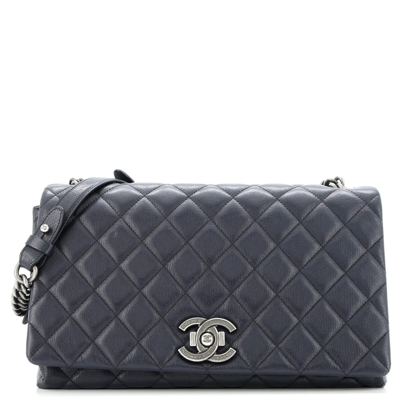 Chanel City Rock Flap Bag Quilted