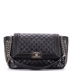 Chanel Boy Accordion Flap Bag Quilted