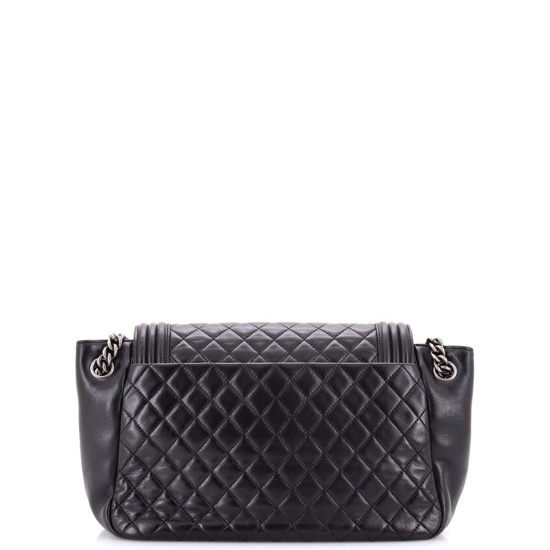 Chanel Boy Accordion Flap Bag Quilted