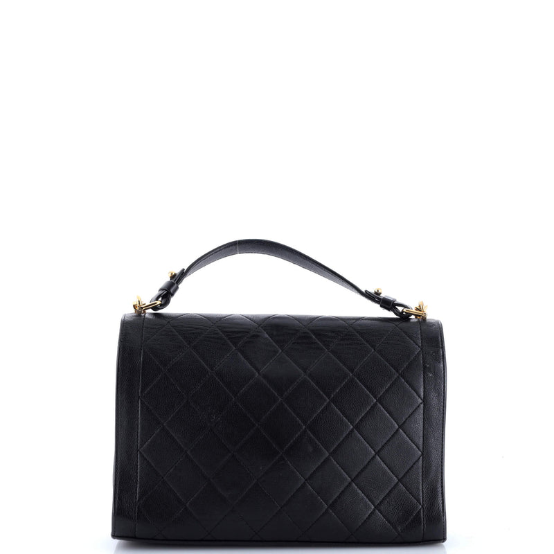 Chanel Label Click Flap Bag Quilted