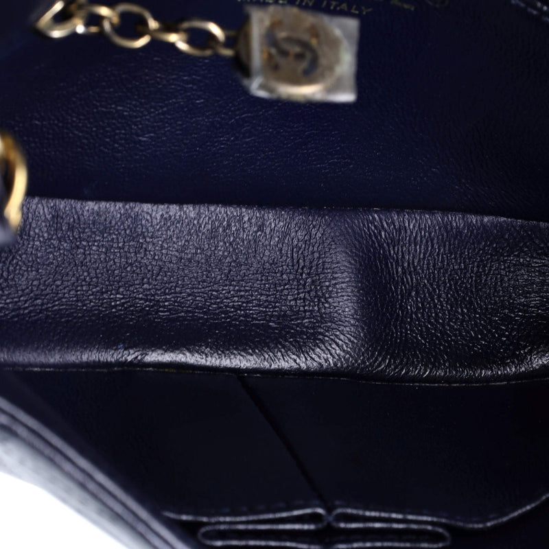 Chanel Reversed Flap Bag Chevron
