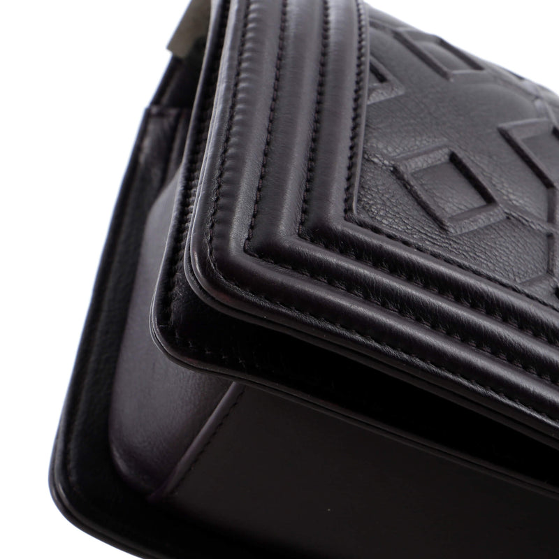 Chanel Arabesque Boy Flap Bag Embossed