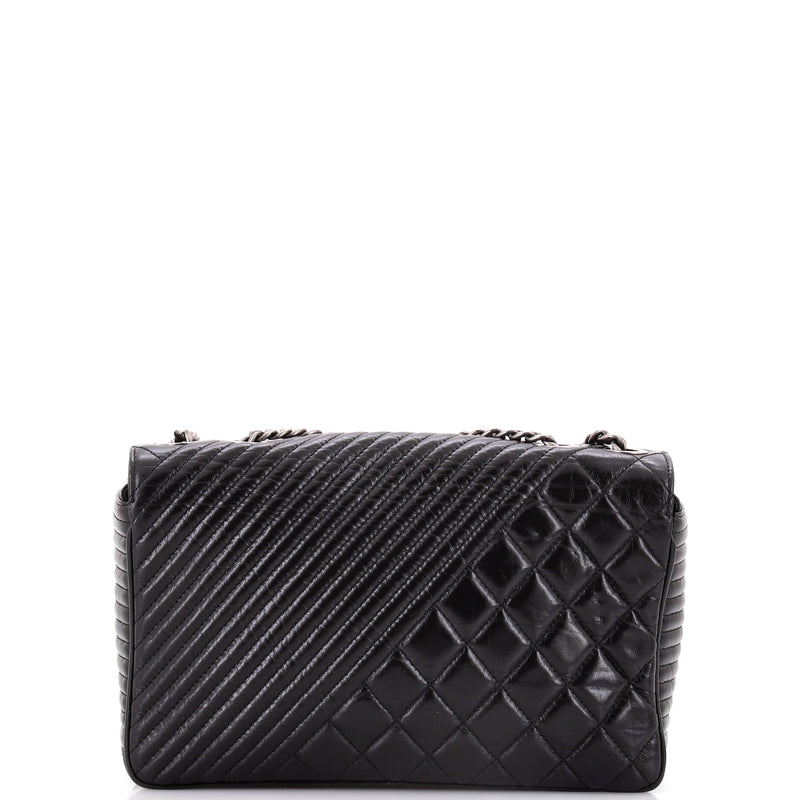 Chanel Coco Boy Flap Bag Quilted Aged