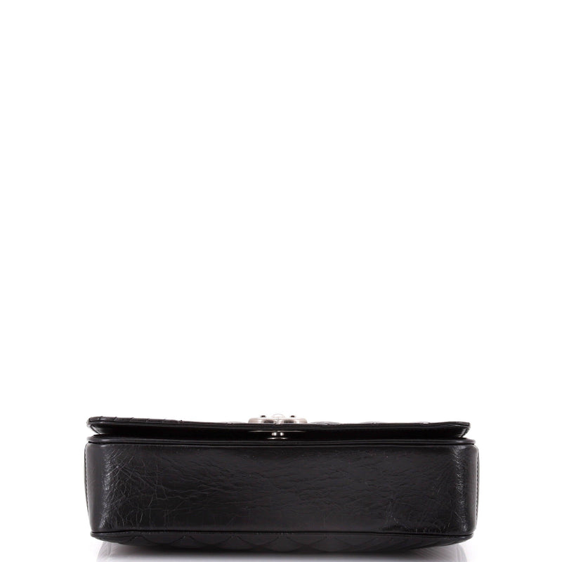 Chanel Coco Boy Flap Bag Quilted Aged