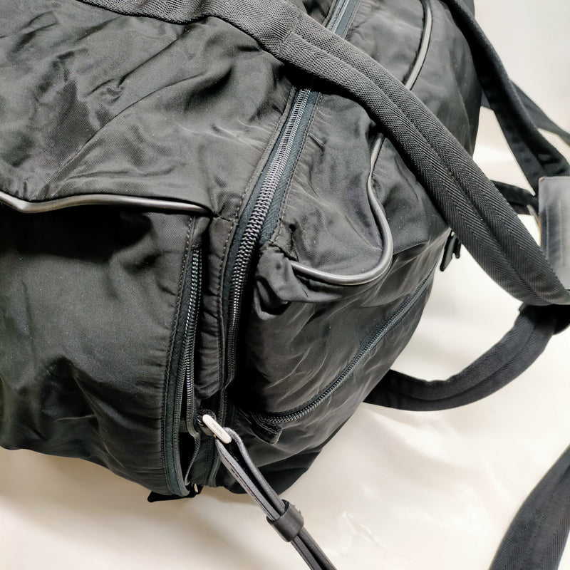 Prada Hand Bag Black Nylon