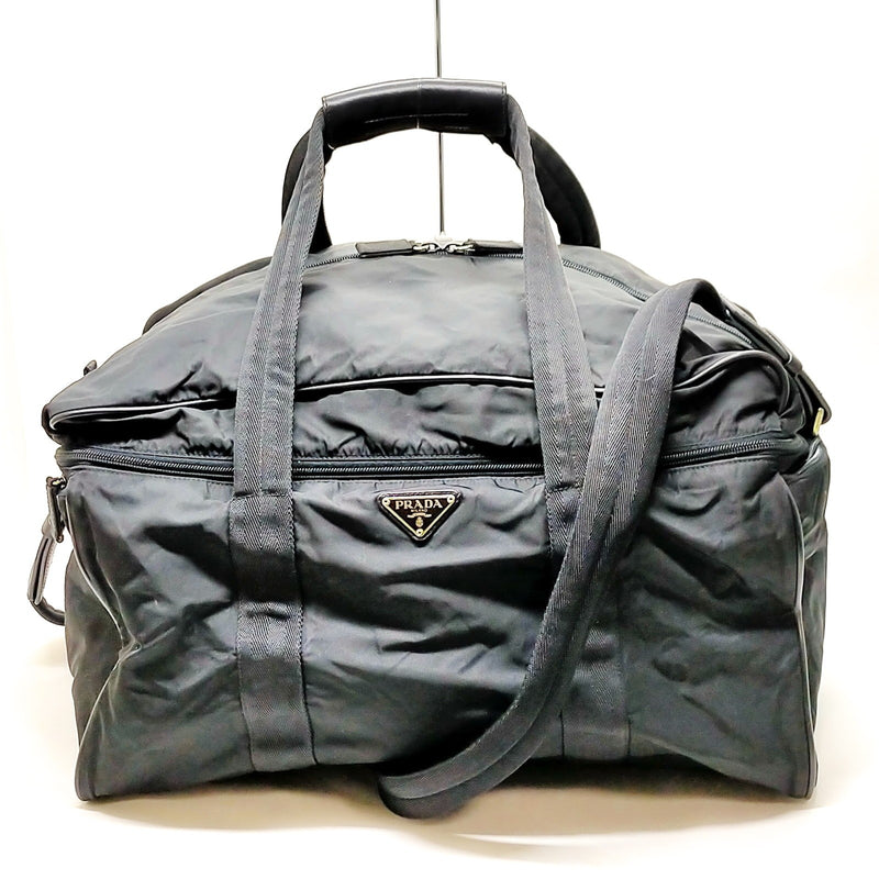 Prada Hand Bag Black Nylon