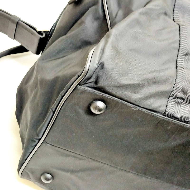 Prada Hand Bag Black Nylon