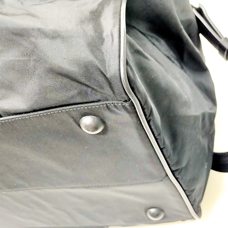 Prada Hand Bag Black Nylon