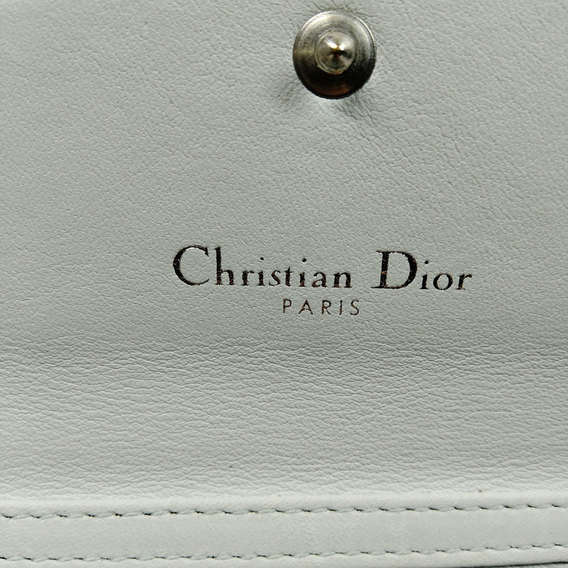 Christian Dior Long Wallet Navy Blue
