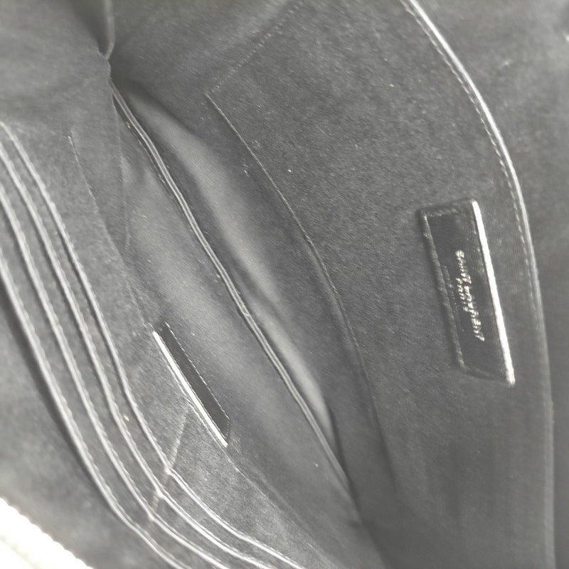 Saint Laurent Clutch Black Leather