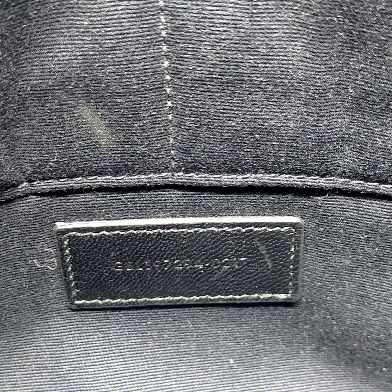 Saint Laurent Clutch Black Leather