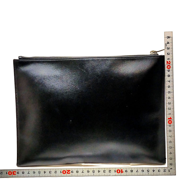 Saint Laurent Clutch Black Leather
