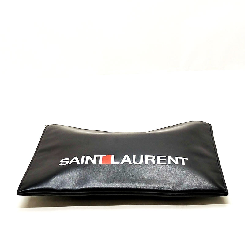 Saint Laurent Clutch Black Leather